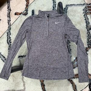 Grey Nike quarter zip
